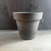 Maceta essencial round pizarra