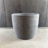 Maceta europea round grafito