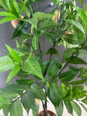 Arbusto artificial duraznero