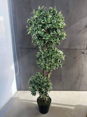 Arbusto artificial Ficus Triple